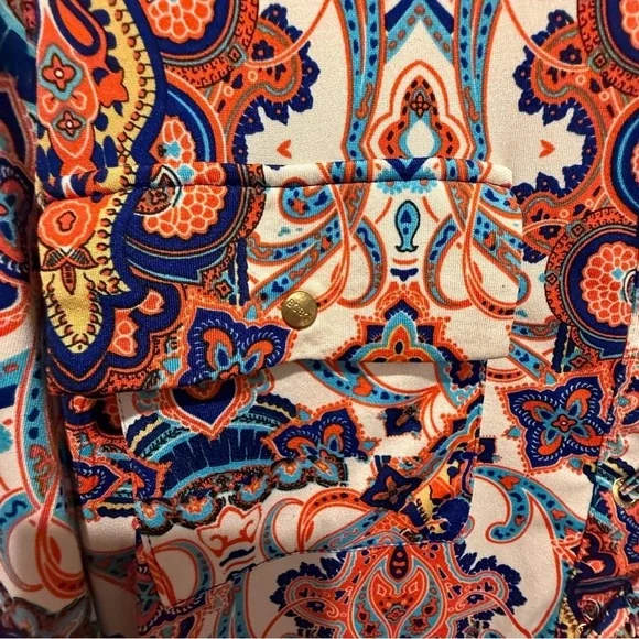 BCBGMaxAzria Paisley Blouse - Picture 8 of 9